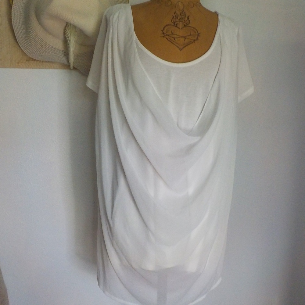 White Layered Top
